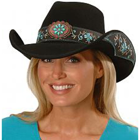 ladies western hats