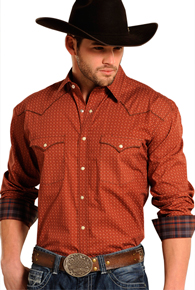 Men's Long Sleeve Fashion Western Shirts