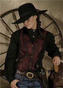 Ladies Old West Vests and Jackets - Old West Clothing | Spur Western Wear
