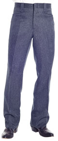Circle S Western Suit Pant - Heather Navy - Men's Western Suit Coats, Suit Pants, Sport Coats, Blazers | Spur Western Wear