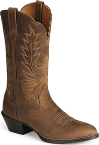 Ariat® Heritage Western R Toe - Distressed Brown - Ladies' Western Boots | Spur Western Wear