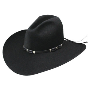 Resistol Cisco 2X Cowboy Hat - Black - Cowboy Hats | Spur Western Wear