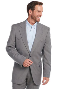 Circle S Lubbock Suit Coat - Steel Grey - Men's Western Suit Coats, Suit Pants, Sport Coats, Blazers | Spur Western Wear