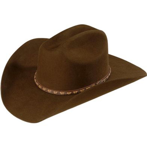 Justin Plains 2X Cowboy Hat - Brown - Cowboy Hats | Spur Western Wear