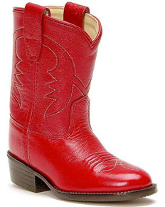 Jama Old West Cowgirl Boot - Red - Infants' - Kids' Western Boots | Spur Western Wear