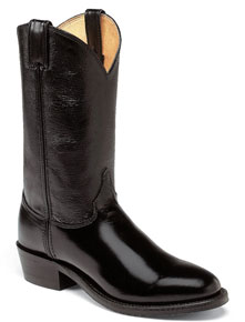 Justin Classics Tobias Western Boot - Black - Men's Western Boots | Spur Western Wear