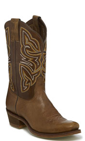 Nocona Sabrina Vintage Western Boot - Tan - Ladies' Western Boots | Spur Western Wear