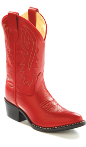 Jama Old West Cowgirl Boot - Red - Toddlers' - Kids' Western Boots | Spur Western Wear