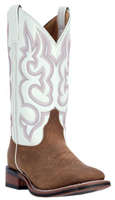 Laredo Mesquite Western Boot - White - Ladies' Western Boots | Spur Western Wear