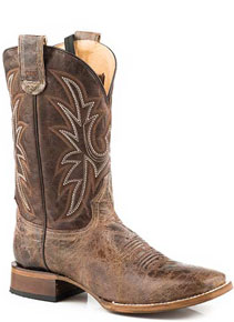 Roper Sidewinder CCS Pierce Western Boot - Brown - Men's Western Boots | Spur Western Wear