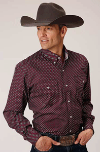 Men's Long Sleeve Traditional Western Shirts - Men's Western Shirts