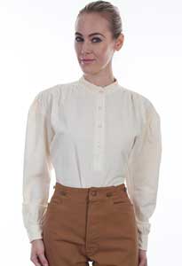 Scully Natural Victorian Blouse