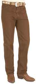 Wrangler Cowboy Cut Original Fit Jeans - Prewash Brown - Men's Western Jeans | Spur Western Wear