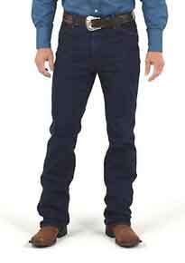 Wrangler Cowboy Cut Regular Fit Stretch Denim Jeans - Prewash Indigo - Men's Western Jeans | Spur Western Wear