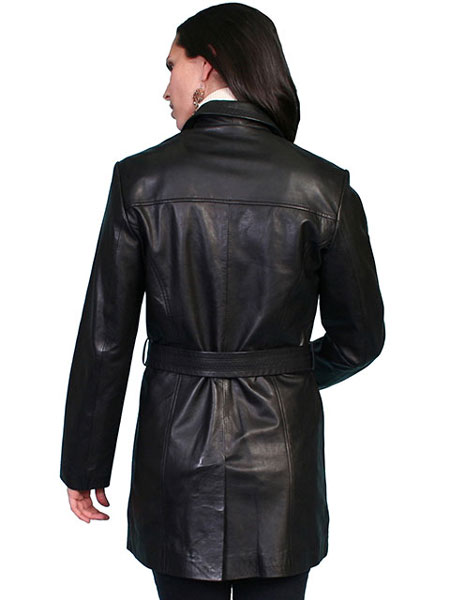 Scully Lambskin Leather Jacket - Black - Ladies - Ladies Leather ...