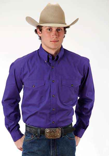 Purple 2025 western shirts