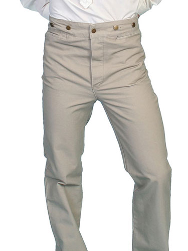 Scully Frontier Canvas Duckins Pant - Sand - Men's Old West Pants | Spur Western Wear