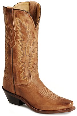 Jama Old West Western Boot - Tan - Ladies' Western Boots | Spur Western Wear