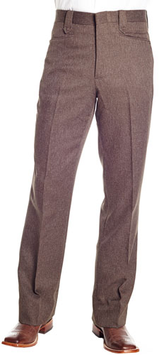 Circle S Western Suit Pant - Heather Brown - Men's Western Suit Coats, Suit Pants, Sport Coats, Blazers | Spur Western Wear