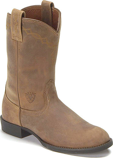 Ariat® Heritage Roper Boot - Distressed Brown - Ladies' Western Boots | Spur Western Wear