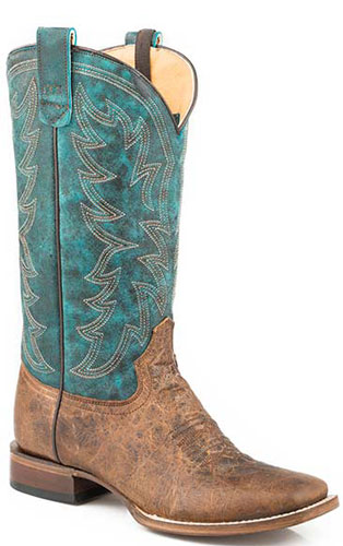 Roper Sidewinder CCS Quiet Action Western Boot - Brown - Ladies' Western Boots | Spur Western Wear