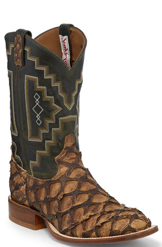 Tony Lama Leviathan Western Boot - Chocolate - Men's Western Boots | Spur Western Wear
