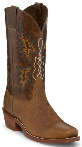 Nocona Go Round Western Boot - Tan - Men's Western Boots | Spur Western Wear