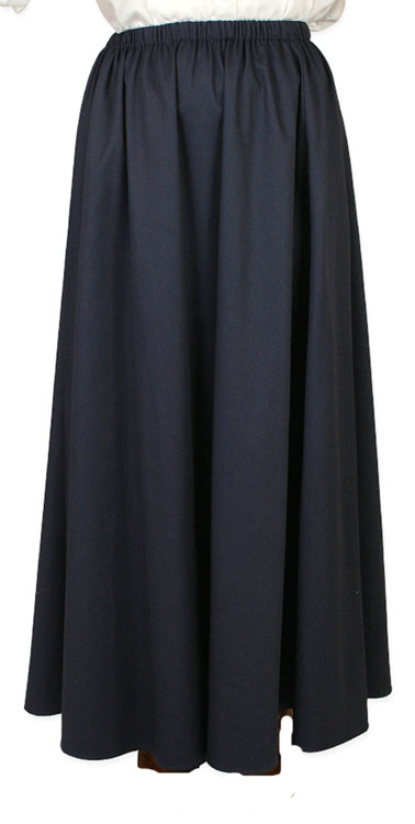 Frontier Classics Bustle Skirt - Navy - Ladies' Old West Skirts and ...