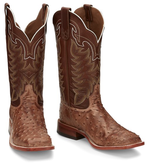 Tony Lama Hays Desert Sand Full Quill Ostrich Western Boot - Style# 01-E9323, - Men's Western Boots | Spur Western Wear