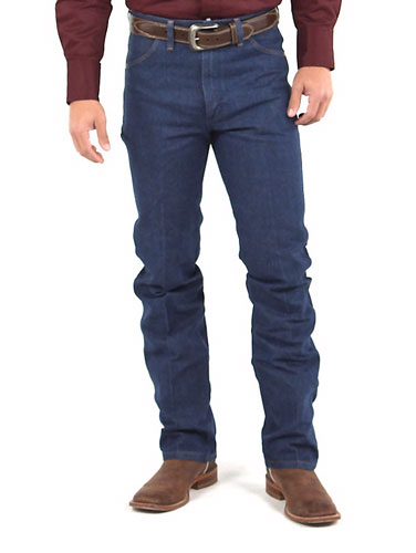 Wrangler Cowboy Cut Slim Fit Jeans - Rigid Indigo - Men's Western Jeans | Spur Western Wear