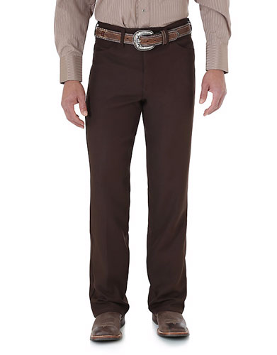 Wrangler Wrancher Dress Jeans - Brown - Men's Western Jeans | Spur Western Wear